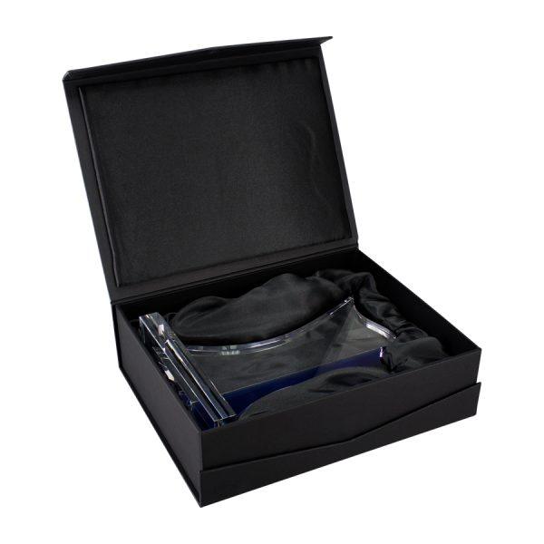 Trofeo Galvano Cristal Bauhaus - Imagen 2