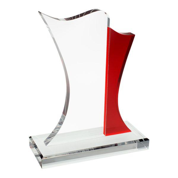 Trofeo Galvano Cristal Bauhaus - Imagen 3