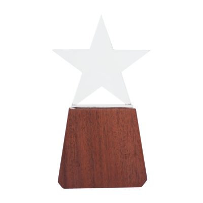 Trofeo de Madera y Cristal “Lonely Star”