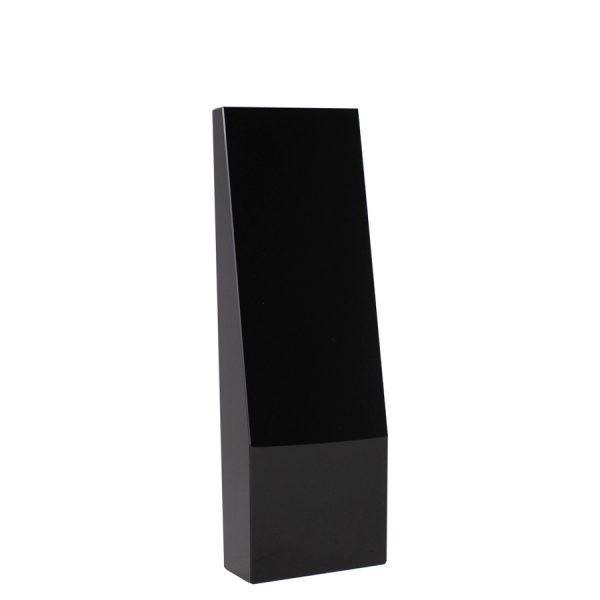 Trofeo Galvano de Cristal Negro "Azabache" - Imagen 4