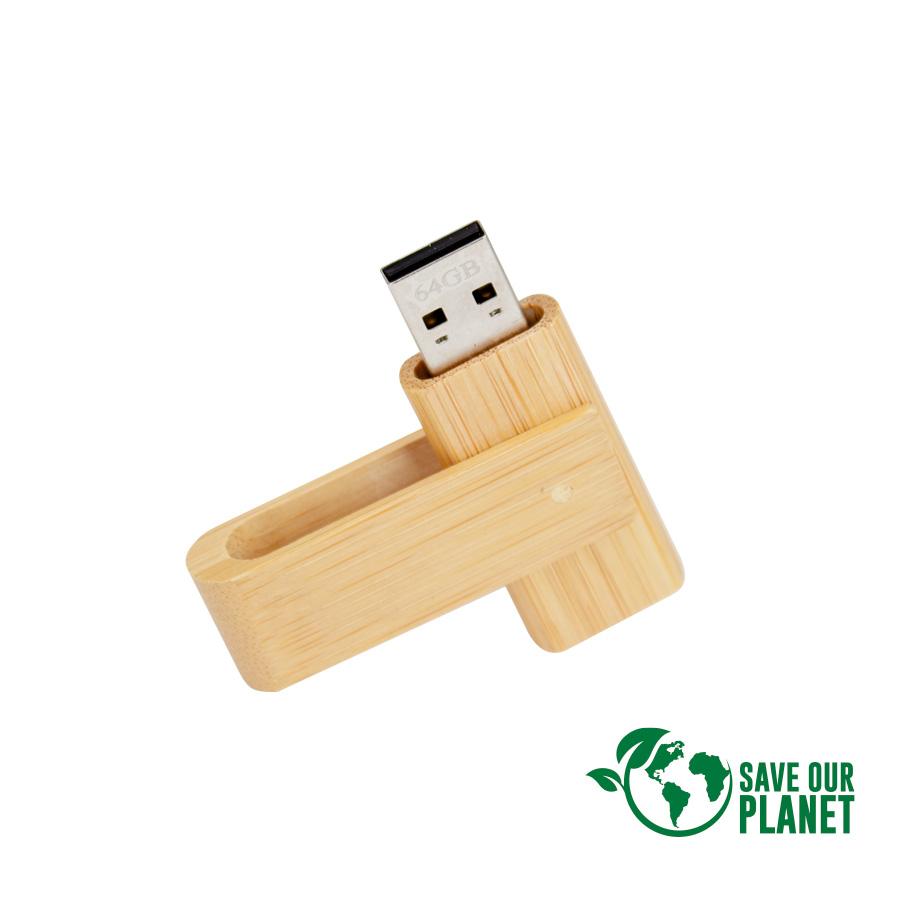 USB Pendrive giro 64GB de Bamboo - Imagen 8