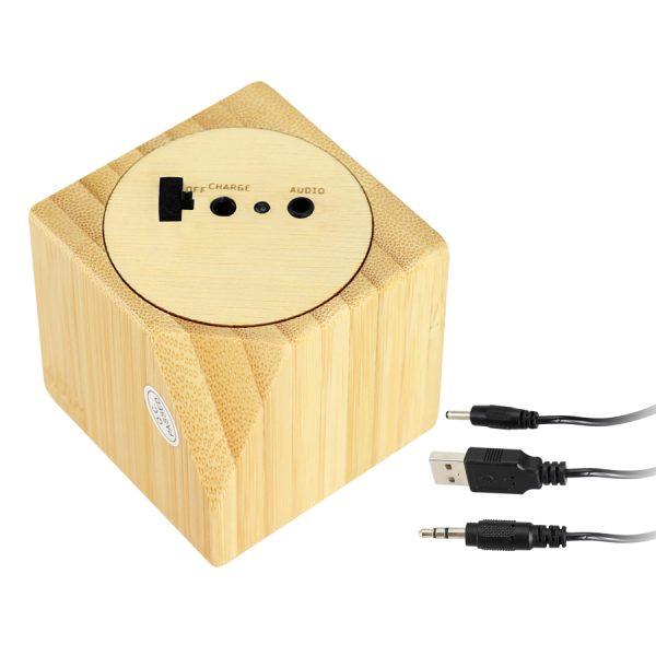 USB Parlante de Bamboo - Imagen 2