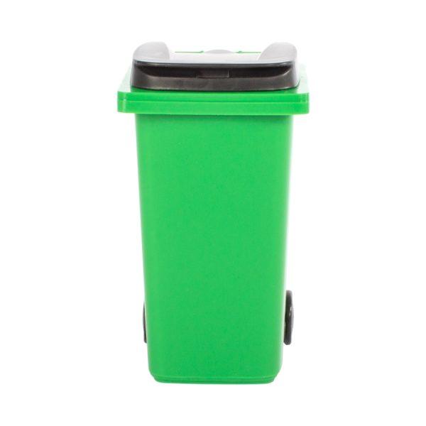 Mini Basurero Verde de Sobremesa - Imagen 2