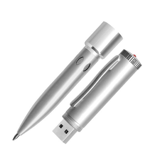 USB Bolígrafo Metálico Pendrive 32GB - Imagen 3