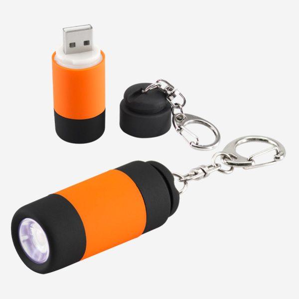 Llavero-Linterna LED Cargador USB - Imagen 4
