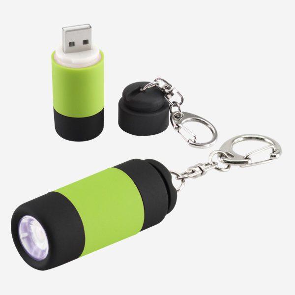 Llavero-Linterna LED Cargador USB - Imagen 3