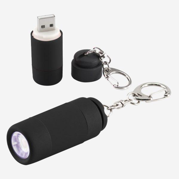 Llavero-Linterna LED Cargador USB - Imagen 2