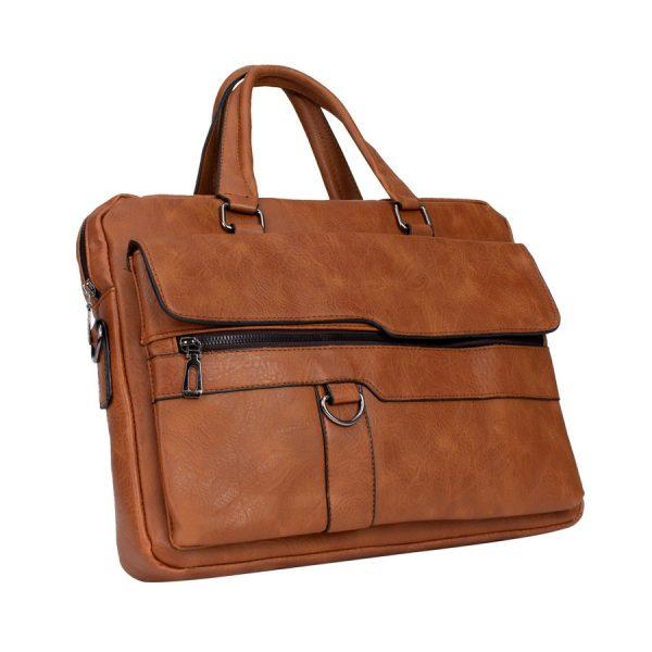 Maletín ejecutivo porta-notebook de Eco-cuero "BRONSON" 6.5L - Imagen 4