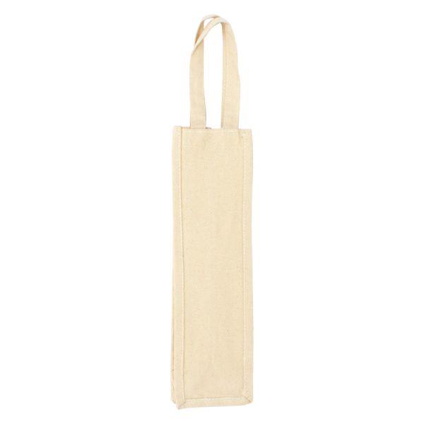 Bolsa Botella Vino 100% Algodón Canvas - Imagen 2