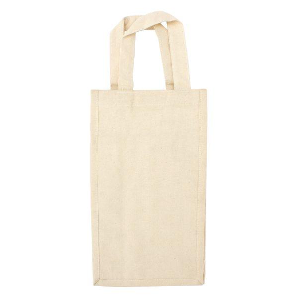 Bolsa 2 Botellas de Vino 100% Algodón - Imagen 3
