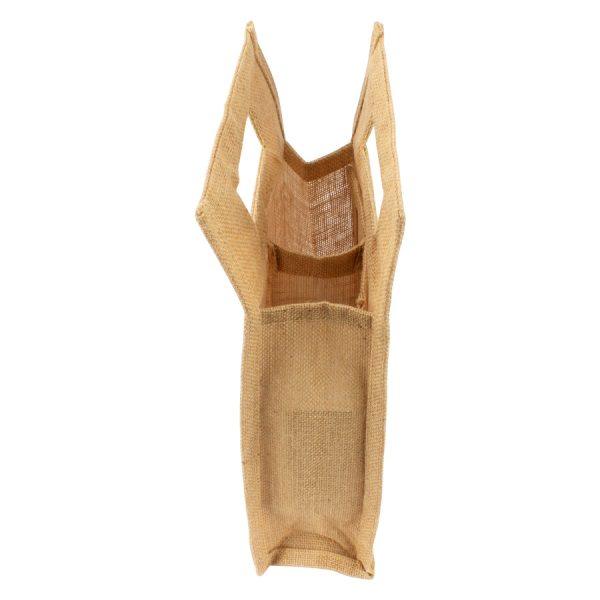 Bolsa de Yute 2 Botellas de Vino - Imagen 2