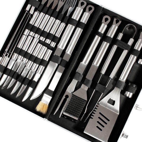 Deluxe BBQ Set Metálico de 24 piezas - Imagen 4