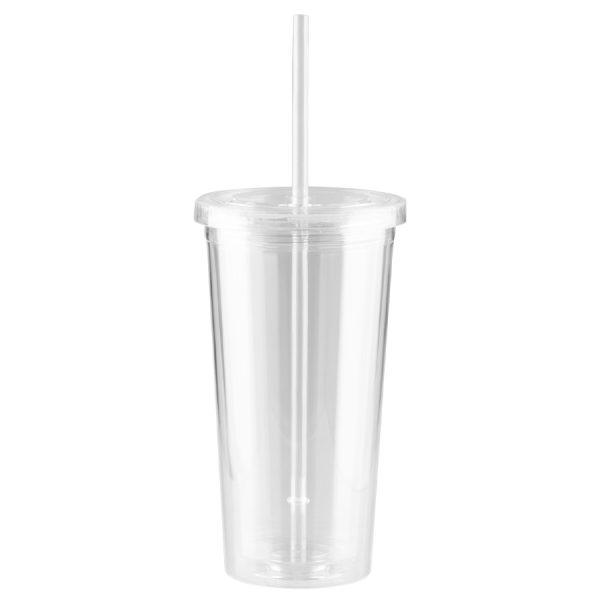Vaso plástico doble pared aislante 600cc - Imagen 3