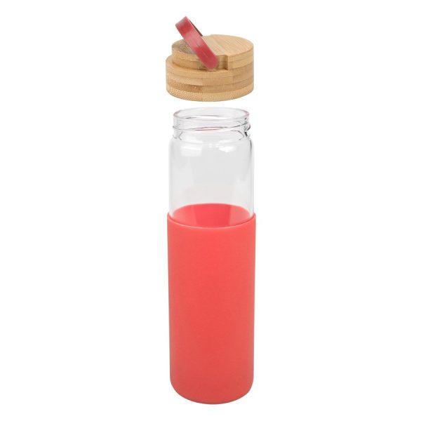 Botella de Vidrio con funda de silicona 600cc - Imagen 4