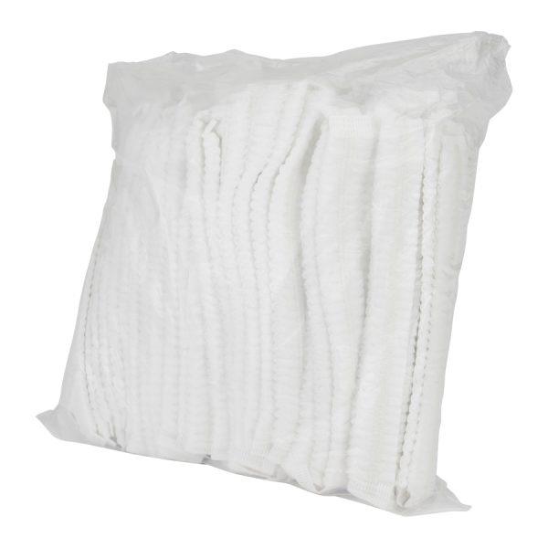Set de 100 Cofias (Gorros) Desechables Prensados 25g/m2 - Imagen 2