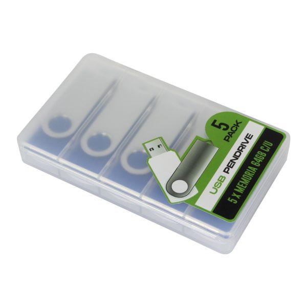 Set 5 USB Pendrive 64GB - Imagen 4