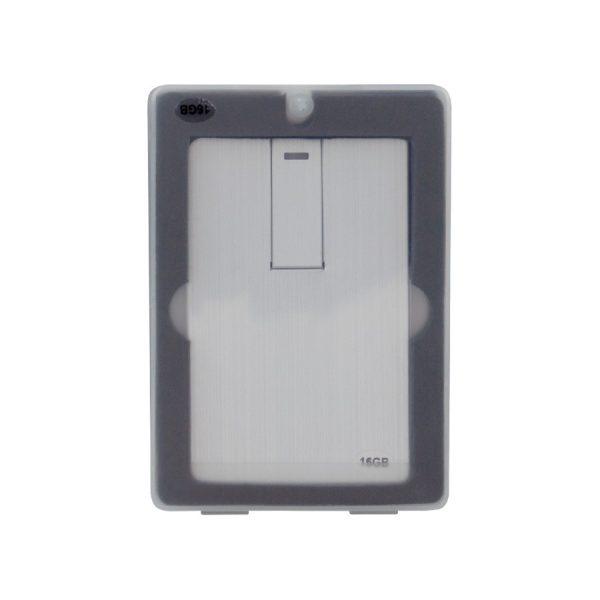 USB Pendrive 16GB Credit Card plateado. - Imagen 3