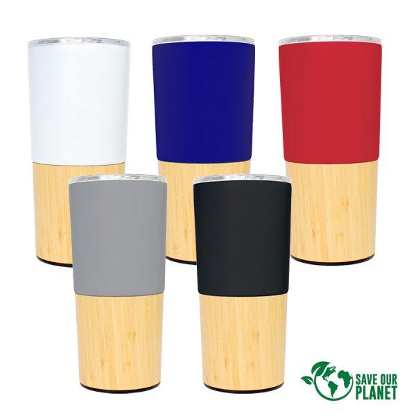 Mug metálico/bamboo "AURUS" 500cc - Imagen 21