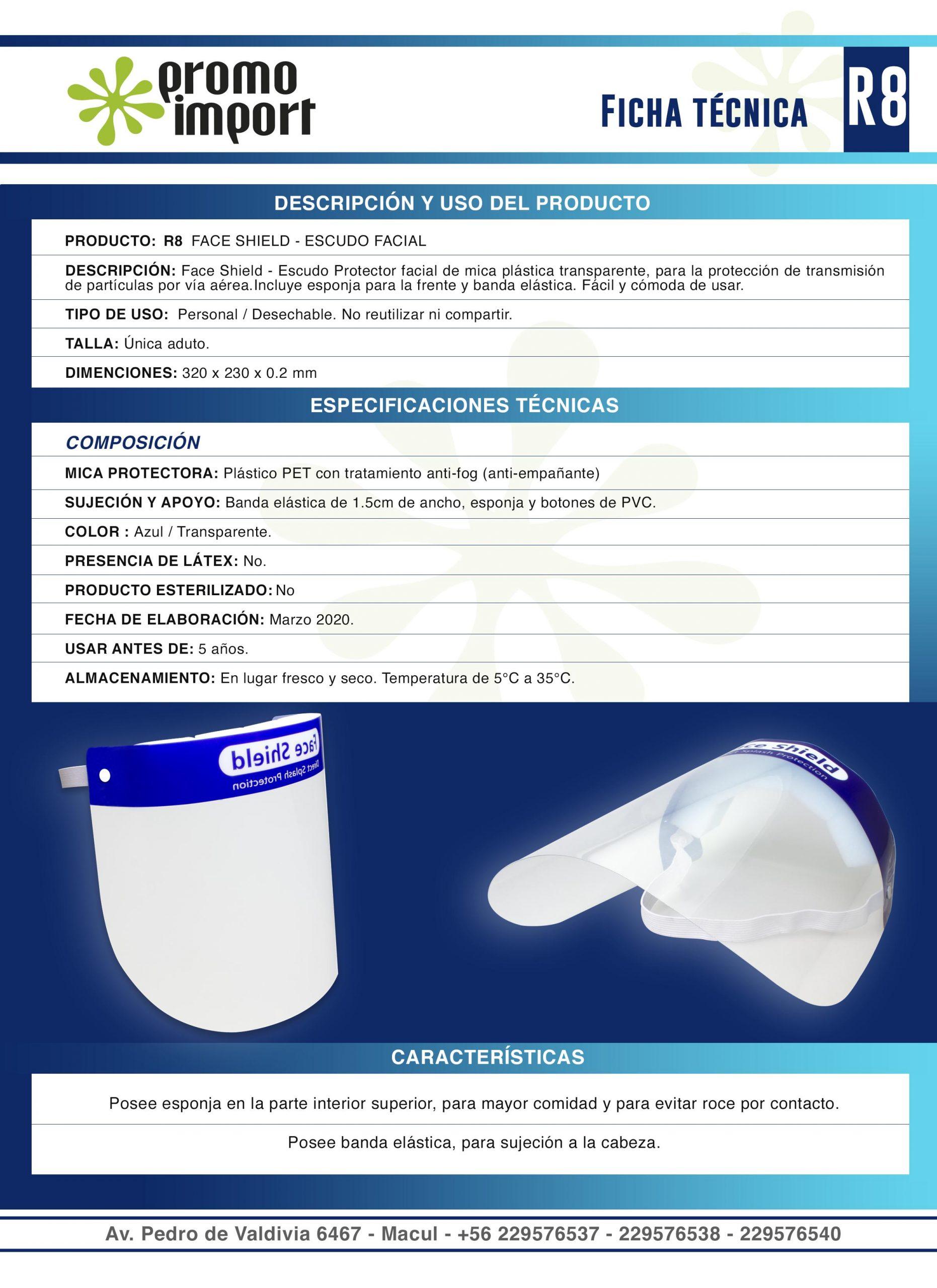 Set de 10 Face Shield - Escudo Facial - Imagen 9