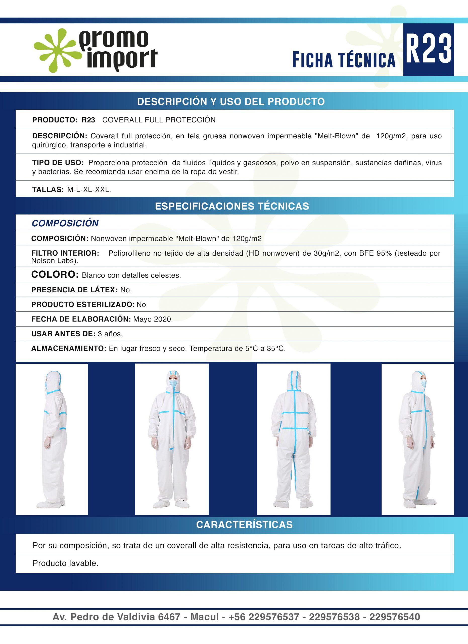 Coverall full protección - Imagen 8