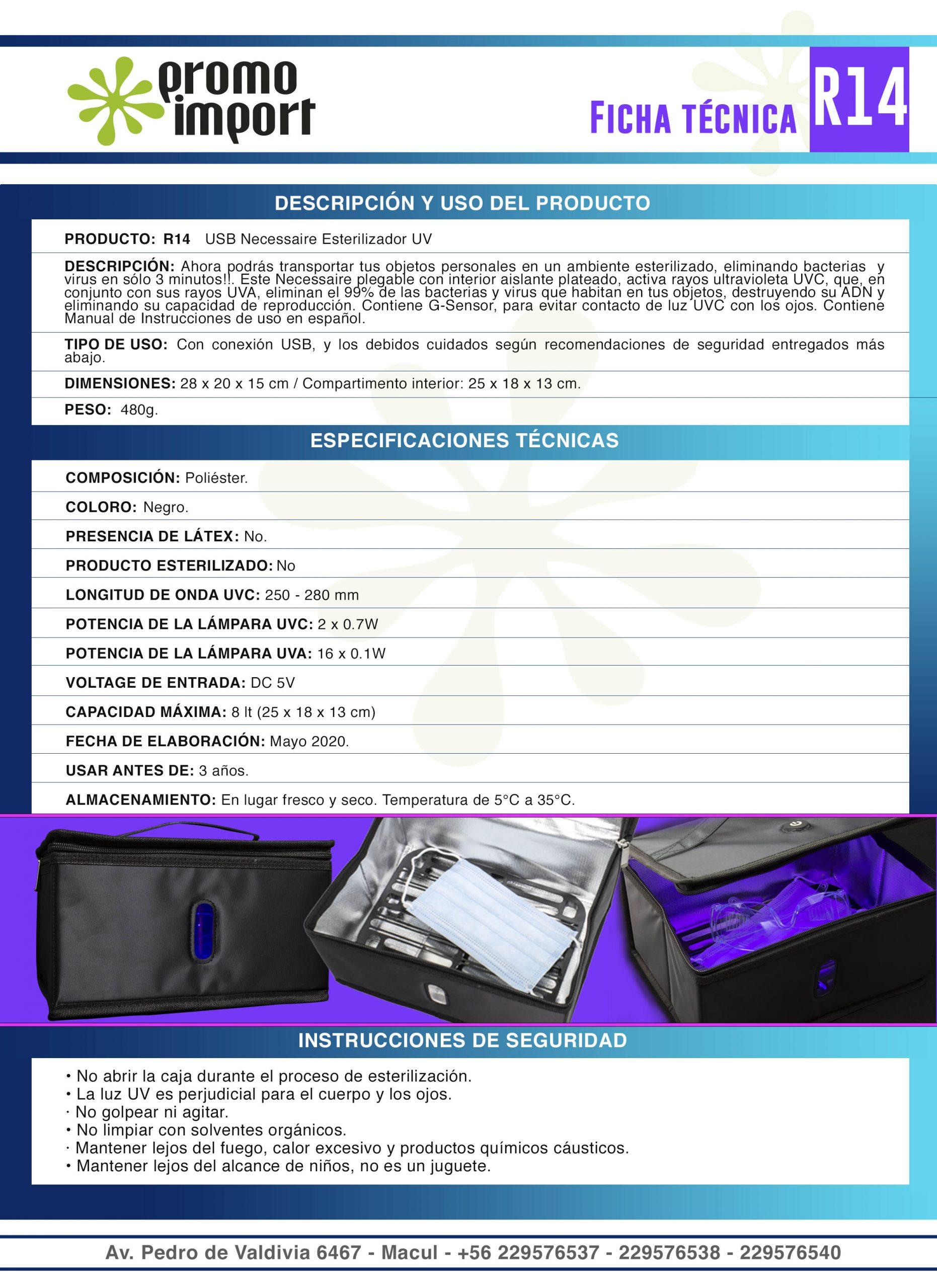 USB Necessaire Esterilizador UV - Imagen 11