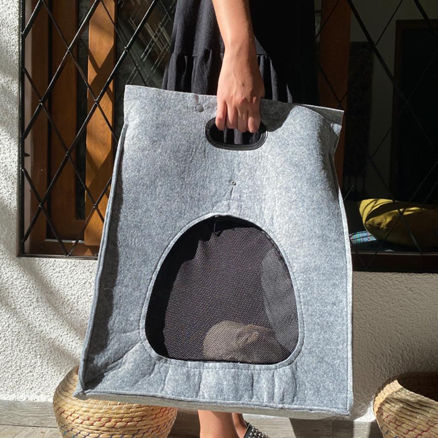 Bolso de Fieltro Porta-Mascota - Imagen 5
