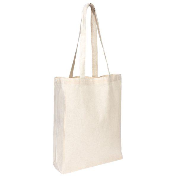 Bolsa de PolyCotton SAVE THE PLANET 30 x 40 X 10 cm - Imagen 3