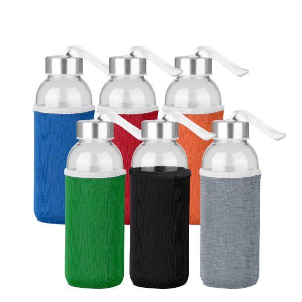 Botella de Vidrio Silica con funda de Neopreno 440cc - Imagen 13