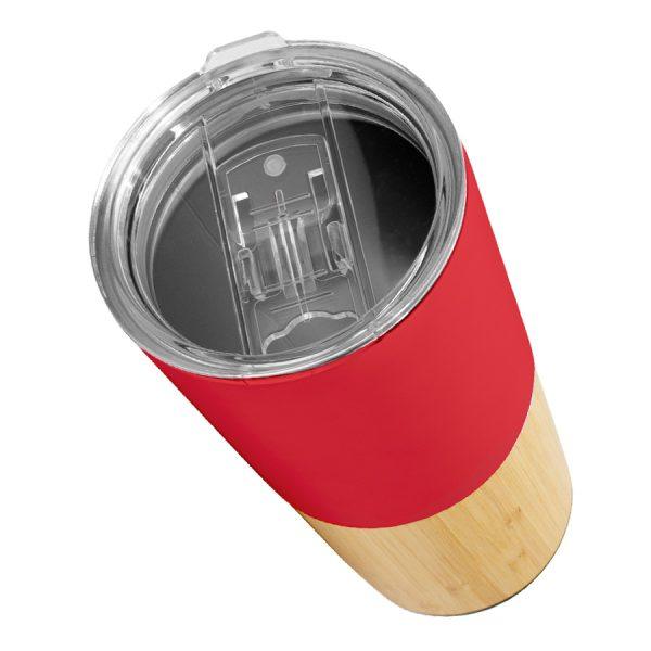Mug metálico/bamboo "AURUS" 500cc - Imagen 11