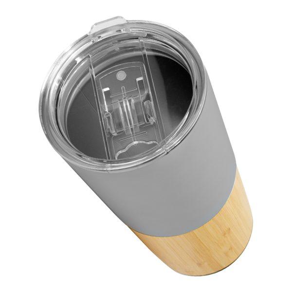 Mug metálico/bamboo "AURUS" 500cc - Imagen 15