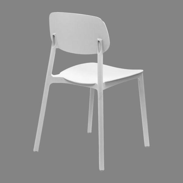 Silla apilable de plástico rígido "MARVIN" - Imagen 4