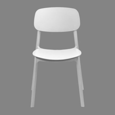 Silla apilable de plástico rígido “MARVIN”