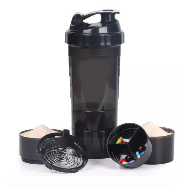 Vaso Gym para batidos proteína "SHAKE", con 4 compartimentos. - Imagen 33
